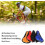 Capa de assento de ciclismo macia e acolchoada para bicicleta (1 peça) 2