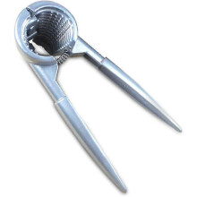 Trichterförmiger Nussknacker aus Aluminiumlegierung, Walnussknacker mit Zange, Schnellöffner für Nüsse, komfortables und umweltfreundliches