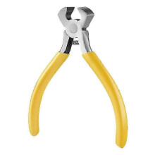 Pince à noix pratique en acier inoxydable (1 pièce, jaune)