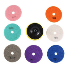 Polierpads, Schleifscheiben, Diamantscheiben, Polierscheiben, Schleifscheiben für