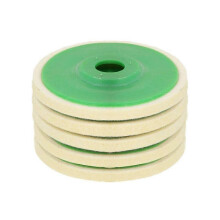 10 pcs polishing disc wool polishing disc 125mm wool buffing disc felt disc