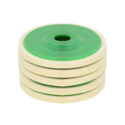 10 pcs polishing disc wool polishing disc 125mm wool buffing disc felt disc