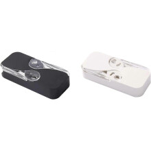 Dental Floss, Dental Floss With Handle, Portable Dental Floss Box, Dental Floss Dispenser, Black And White, 2 Pieces, For Dental Floss