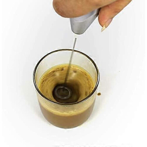 Milk egg beater manual egg beater mini egg beater electric egg beater beater handheld egg beater coffee stirrer practical and practical 2