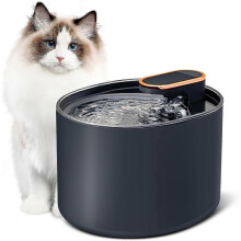 Fuente de agua para gatos, fuente de agua para gatos de 3 l, fuente para gatos, tazón de agua, fuente de agua para mascotas