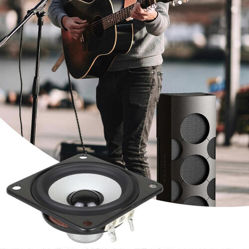 Μαγνητικό ηχείο 15W 4Ohm 3 ιντσών στρογγυλό σχήμα αντικατάστασης μεγάφωνο πλήρου 1
