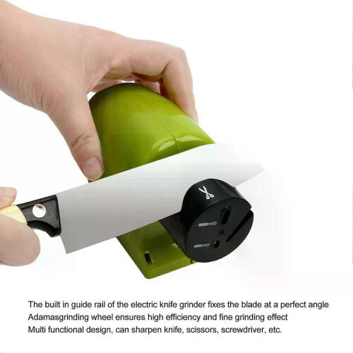 Electric Knife Sharpener Electric Knife Sharpening Machine Tool for Household Kitchen Knife Sharpener Electric Knife Sharpener 2