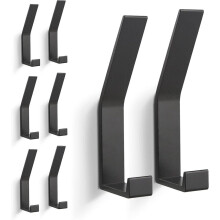 8-teiliges Set Kleiderhaken, Wandgarderobe (mit unsichtbaren Schrauben!), moderner Kleiderhaken für Jacken