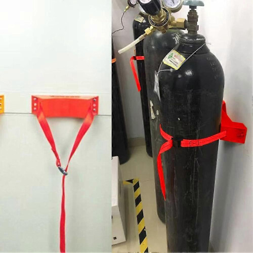 2Pcs Propane Tank Holder, Cylinder Wall Mounted Bracket,A 1
