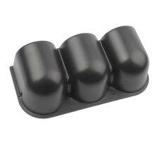 Supporto per misuratore auto, prese per misuratore auto, resistenti, a tre fori, nere, 1 set