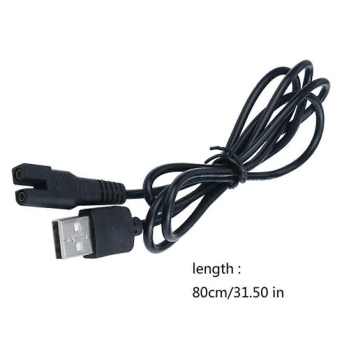 80CM 5V 2A USB Charging Cable Replacement Power Cord for Handheld Pool Vacuum Cleaner 28620E 2