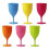 Farbige Weinkelche, 6er-Set, Hochzeitsdesign 3