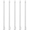 5pcs Blind Wand Vertical Blinds Replacement Parts Blind Rod with Tail Hooks 1