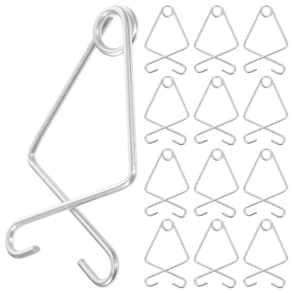 50 Pcs Ceiling Hook Clips For Drop Ceiling Tiles, Adjustable Hanging Organizer Hooks For Office, Home, Wedding Decorations, Compatible With 8472608233555