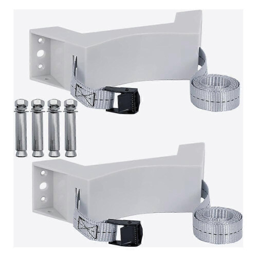 2Pcs Propane Tank Holder, Cylinder Wall Mounted Bracket,A 2