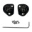 Plaque de base de pivot pour casque de moto avec vis - Accessoire de remplacement pour casques de course 1