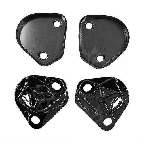 Plaque de base de pivot pour casque de moto avec vis - Accessoire de remplacement pour casques de course 2