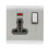 Multifunktionale Wandsteckdose mit drei Löchern und Lampe 4