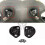 Plaque de base de pivot pour casque de moto avec vis - Accessoire de remplacement pour casques de course 2