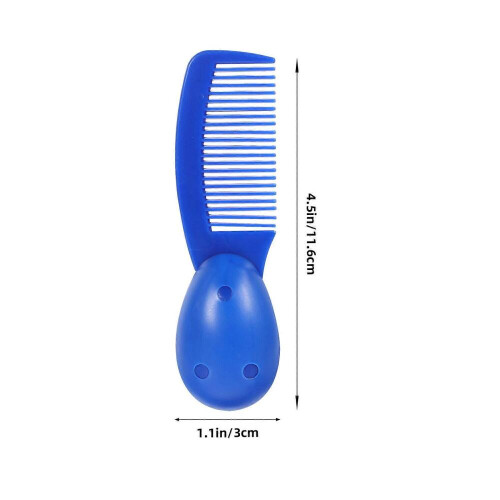 3pcs Combs Prison Combs Small Combs Portable Combs Safety Detangler Combs Hair Combs 1