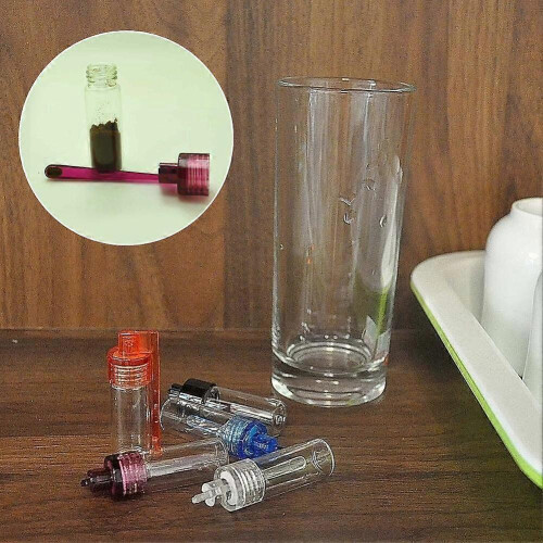 Portable Glass Snuff bottles Waterproof Pill Case; Sealed Pill Container 1