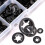 340 Piece Internal Tooth Star Lock Washer Locking Kit Quick Lock 3