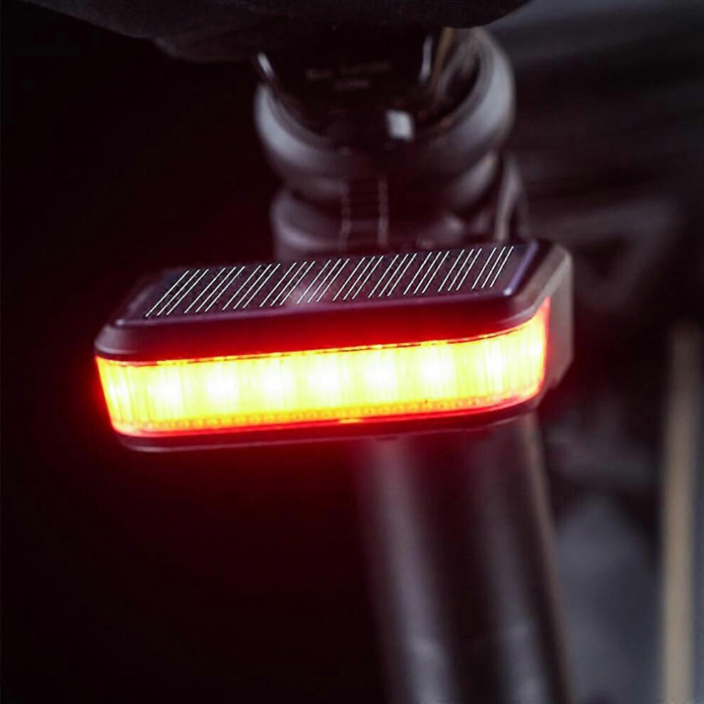 Bicycle Tail Rechargeable Rear Tail With Turn Signal, Cycling Tail For Night Riding Red/Light 8472608282607