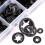 340 Piece Internal Tooth Star Lock Washer Locking Kit Quick Lock 4