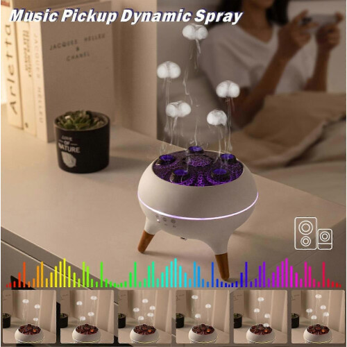 Διαχύτης αιθέριου ελαίου χορού μεδουσών, μοναδικός υγραντήρας αρωματοθεραπεία 2