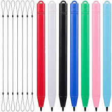 7-teiliges Stylus-Stift-Set für LCD-Displays, Touchscreens und Tablets mit Befestigungskabel