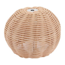 Woven Light Base Rattan Woven Lamp Stand Woven Lamp Part Delicate DIY Lamp Supply