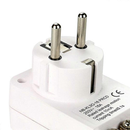 FI Circuit Breaker Personal Protection Plug Replacement Plug EU Plug 1