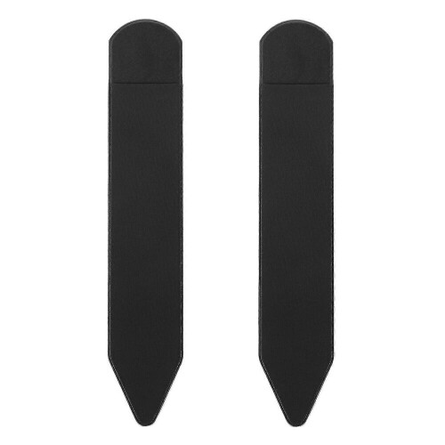 2 Stück multifunktionale, elastische Stoff-Stifthalter für Touchscreens (Schwarz)