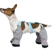 Hundeschuhe mit Hosenträgern, Winterschuhe mit Hosenträgern für Hunde, wasserdichte Hundeschuhe mit Hosenträgern, rutschfeste Hundeschuhe mi