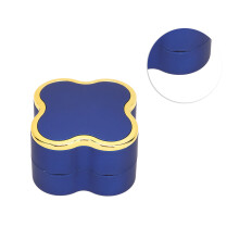 Leuchtende Anhänger-Geschenkbox aus dunkelblauem Schmuckkästchen für Hochzeiten