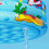 Good Materials Inflatable Baby Swimming Pool with Multi-Purpose Use Functionality, Portable Inflatable Children Pool Featuring Environment-Friendly 7