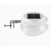 Einfach zu installierende Solar-Dachrinnenleuchten, dekorative Außenbeleuchtung mit 9 superhellen LEDs, kabellose Sicherheit für Garten, Terrasse,