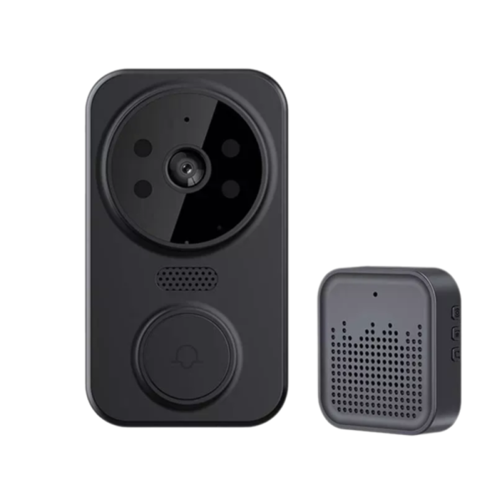 Infrared Night Vision Doorbell, Smart Wireless Connectivity Ensures Safe And Secure Remote Monitoring, Perfect For Any Home 9358999731612