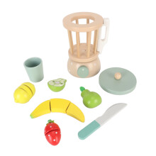 Umweltfreundlicher Holz-Kochmixer zum Nachspielen für Kinder – Spielspaß garantiert