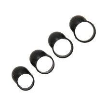 4 pièces de baguettes en plastique pour tambour à langue (langue de ciment) pour instruments de percussion