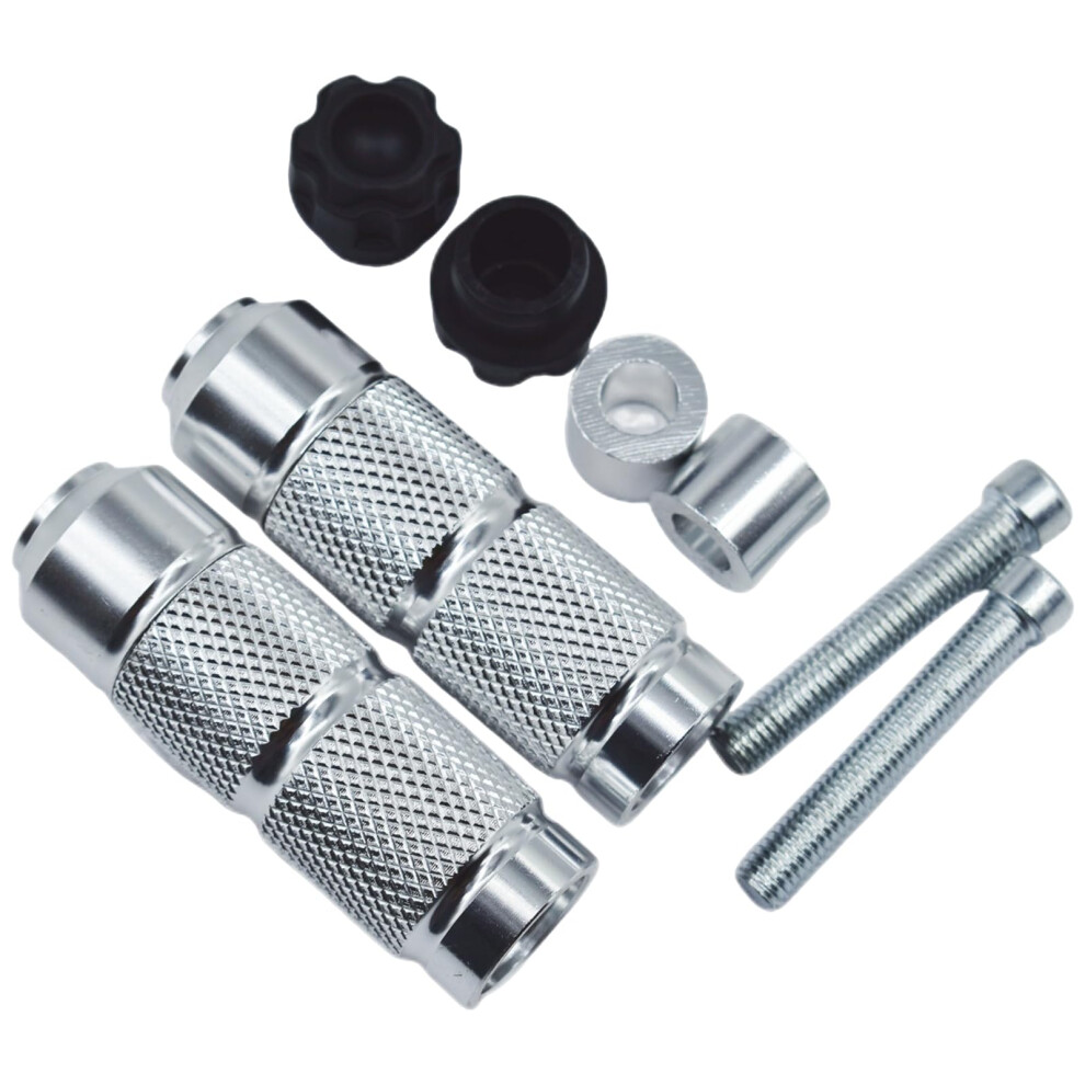 Lightweight Strength Foot Pegs With Comfortable Grip For Motorcycles Scooters 9426802556001