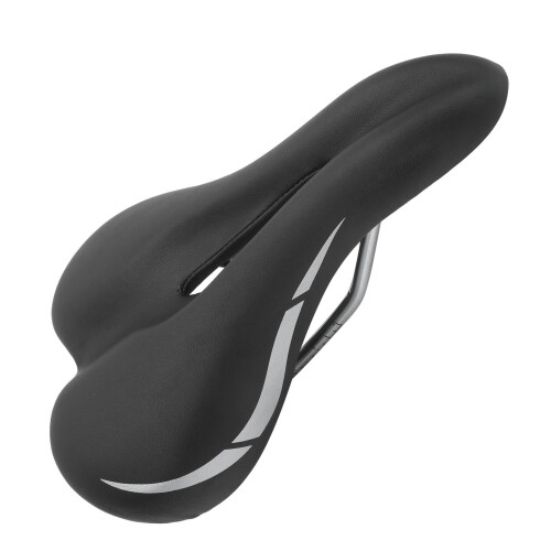 Hollow Breathable Soft Elastic Waterproof Bicycle Saddle 260x160mm 1