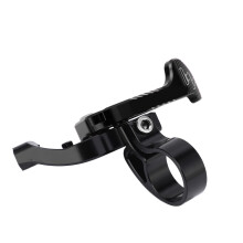 Schwarz schwarzes Aluminiumlegierung Fahrradheber-Sitz Steuerung 22mm