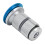 Bouchon de jeu de direction en aluminium 6061, 1 1/8 pouces, 28,6 mm, bleu 15