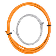 Orange Fahrrad-Schaltzugleitungsset, 2m, Innendurchmesser 4mm