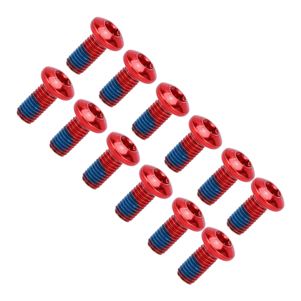 12Pcs Alloy Steel Mountain Bike Disc Brake Rotor Bolts Screws 37G 4171377012951
