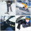 Warme Winterhandschuhe mit Touch - Skihandschuhe Black M 8