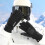 Warme Winterhandschuhe mit Touch - Skihandschuhe Black M 5