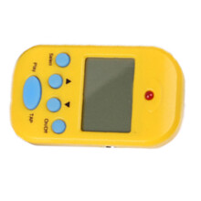 Mini professioneller elektronischer Metronom, 2-Kanal, Gelb, 11,8 cm