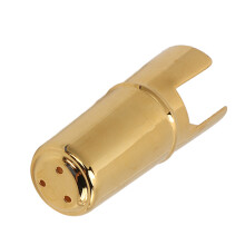 Metal Gold Saxophone & Clarinet Mouthpiece Cover | Protective Cap